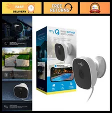 Smart Outdoor Wired Security Camera with Night Vision & Motion Detection