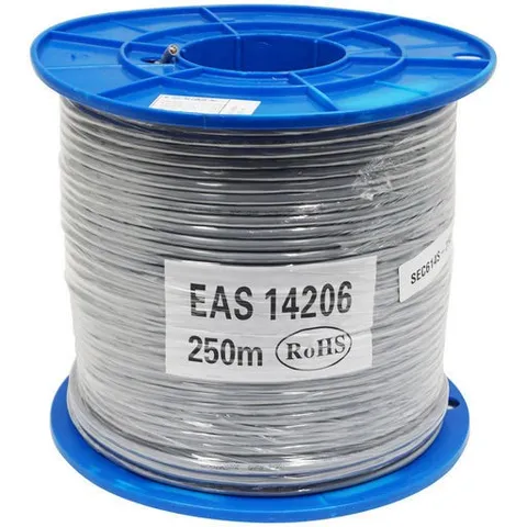 SECURITY CABLE OVERALL SCREENED MULTICORE 250M