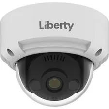 Liberty AI 4MP IP  2.8mm, True WDR, 100’ IR, PoE Outdoor Dome Camera-#L3IP4DS