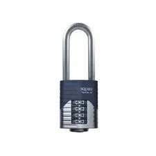 Squire Vulcan Long Boron Shackle Combination Padlock 50mm HSQVC50LS