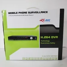 AVC Security Systems H.264 DVR Mobile Phone Surveillance Digital Video Recorder 