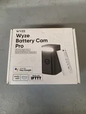 Wyze  Battery Cam Pro 2k HDR Wireless Security Camera black WYZECOPB
