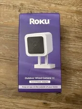 Roku OUTDOOR WIRED CAMERA SE - 12.5FT Power Adapter - Security Camera CW2005