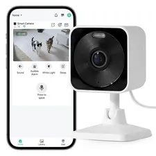 Lamlingo Outdoor & Indoor Security Camera,Pet Camera with Motion Detection,...