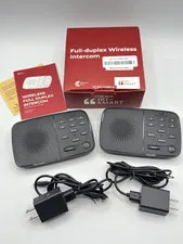 Hosmart UltraSpeak Pro Intercoms Wireless for Home, 2025 Two-Way Real-time, 2Pk