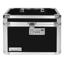 Combination Lock Storage Safe Box, Medium Density Fiberboard, 10 x 7.25 x 7.75