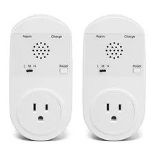Power Outage Alarm with LED Indicator Lights and 80-120Db Adjustable Alarm, Perf