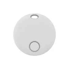 HB02 Smart Tag Air Luggage Tracker Works with Apple Find My (iOS Only) White
