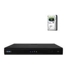 GW 8 Channel NVR H.265 4K 12MP IP Security Stand Alone Network Video Recorder 1T