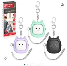 personal security keychain alarm