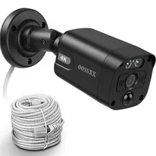 OOSSXX (2026 Updated) 4K 8MP Add-On PoE Security Camera for PoE NVR Systems, ...