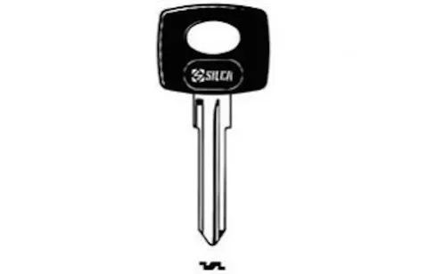 MERCEDES BENZ Keys Supplied To Code Number HZ1-HZ1200-Plastic Head Keys-HU22P