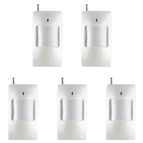 5X External Antenna  PIR Sensor 433MHz EV1527 PIR Motion Sensor Detector3026