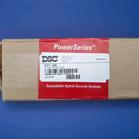 DSC PowerSeries #0602 DC KIT-120 NO KEYBOARD SOLD AS IS -PARTS SHOWN