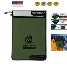 Certified Waterproof Fireproof Organizer Bag: Protect Your Valuables Securely