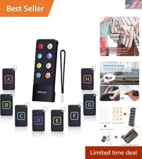 Key Finder with Lanyard for Remote & Up to 100ft Working Range, Wireless RF 9...