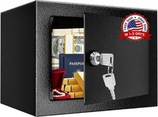 Caja Fuerte Cajas Fuertes Pequeña De Seguridad Para Dinero Contra Fuego Secreta