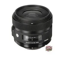 Sigma 30mm F1.4 DC HSM Lens for Nikon F-Mount Standard APS-C Art SLR Cameras