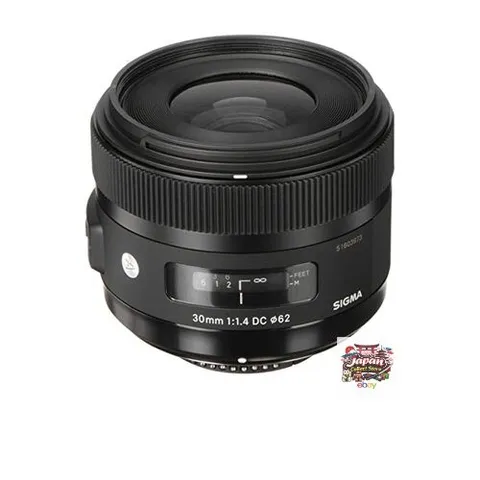 Sigma 30mm F1.4 DC HSM Lens for Nikon F-Mount Standard APS-C Art SLR Cameras
