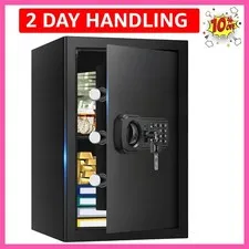 3.4 Cub Large Fireproof Safe for Home, Security Home Safes Water and Fireproo...