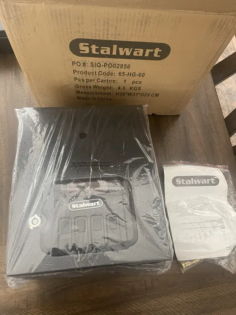 Stalwart Quick Access Gun Safe Electronic Key Pad Lock 2 Keys 