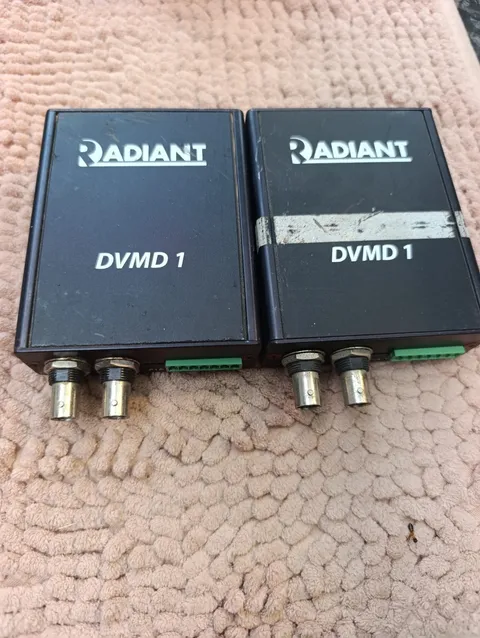 2 UNIT OF RADIANT DVMD-1X Digital Video Motion Detector