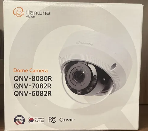 Hanwha Vision QNV-8080R 5MP Outdoor Network Dome Camera with Night Vision