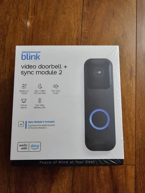 Blink Video Doorbell + Sync Module 2