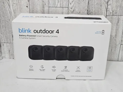 Blink Outdoor 4 Battery Powered 5 Camera System 