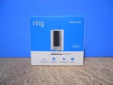 Ring 2nd Gen Plug-In Indoor Camera Color Night Vision Motion Detection White