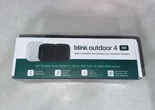 Blink Outdoor 4 XR 2-Camera Wireless Security System w/ Sync Module XR - New
