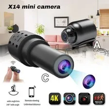 1080P Camara Oculta Espia De Seguridad Mini WiFi Inalambrica Con Audio y Video