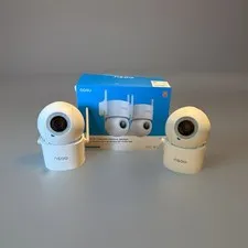 aosu 2 Pack Wired Security Camera Outdoor - 3K Smart 24/7 Recording WiFi Camera