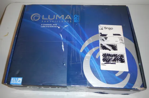 Luma Surveillance LUM-510-NVR-4CH 4 Channel 1TB NVR 510 Series