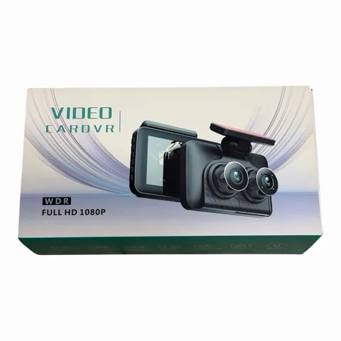 3 Lens Full HD 1080P Dash Cam Triple Camera Car DVR WDR Night Vision