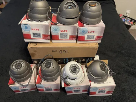 LTS Security Camera LOT (NOT TESTED/AS IS) 7 CAMERAS SPECS SHOWN HD-TVI