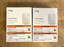 Ring Alarm Contact Sensor 2-Pack White Wireless Z-Wave Door/Window Indoor
