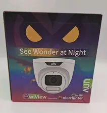 Uniview Colorhunt Wise-ISP Turret Network Security Camera IPC3624SR-ADF28KM-WP
