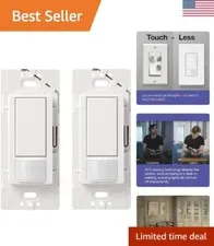 Hands-Free Maestro Motion Sensor Light Switch - Ideal for Bathroom & Garage