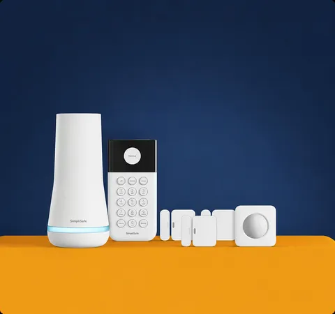 SimpliSafe The Starter Wireless Home Security Alarm System 3 Entry Sensors