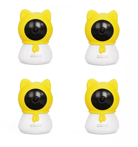 ZOSI 4MP PT C516 WIFI Security Home Indoor Auto Track Smart Camera Color Vision
