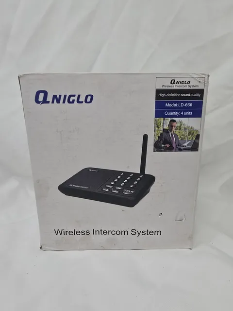 Qniglo Wireless Intercom System LD-666 - 4 Pack