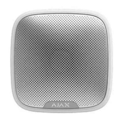 Ajax StreetSiren Wireless Outdoor Siren with Sound Level up to 113dB (White)
