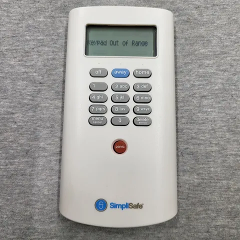 Simplisafe Keypad 1st Generation Wireless Home Security System KP1000 POWERS ON