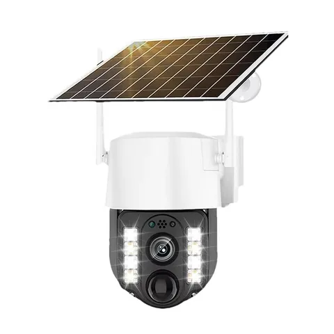 Solar Waterproof Cam – 10X Zoom, WiFi/4G, Auto-Tracking