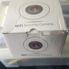 1080p Indoor Wi‑Fi IP Security Camera, White, Alexa & Google Assistant
