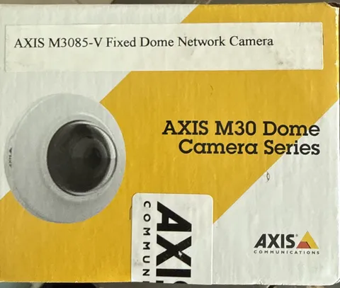 02373-001 AXIS M3085-V DOME NETWORK CAMERA - SEALED NEW IN BOX 
