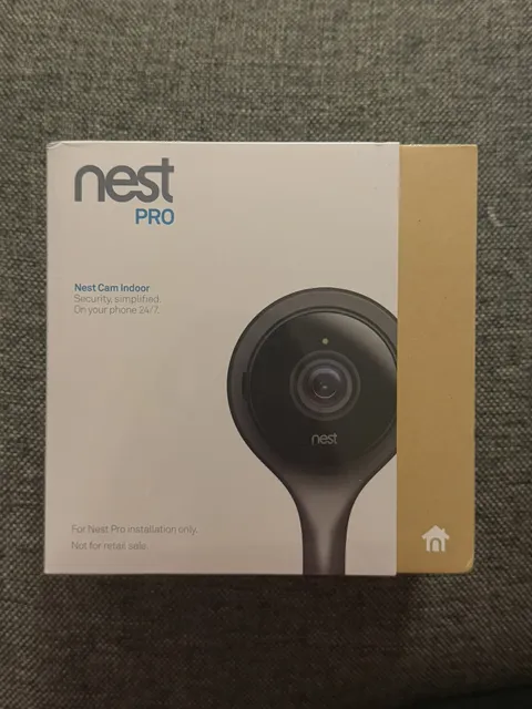 [NEW] Google Nest Cam Indoor Wired 1080p Security Camera NC1103US Factory Sealed