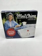 Hanna Products Mail Chime Wireless Mailbox Alert Sound & LED Light NEW