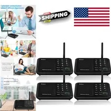 Wireless Intercoms with Power Bank Support 10 Channel Communication System